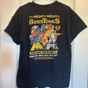 The mighty mighty Bostones hometown throw down 2022 black Tshirt